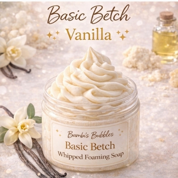 New! 4oz  Hand Crafted Whipped Glycerin Foaming Soap Assorted Scents - Picture 6 of 7